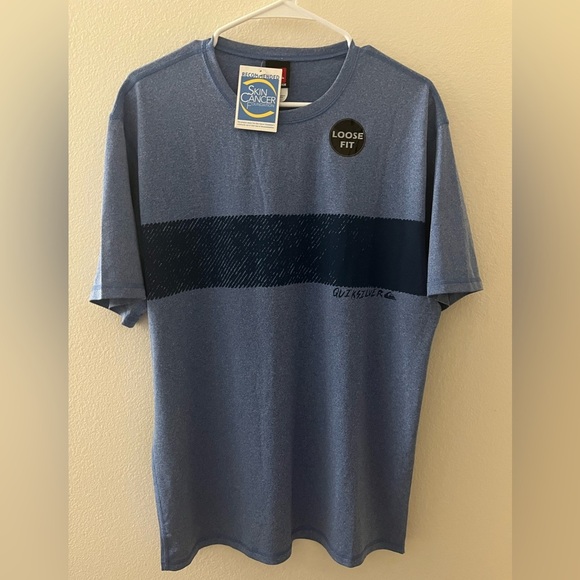 NWT Quicksilver Loose Fit T Shirt Skin Protective Clothing Large - Picture 1 of 6